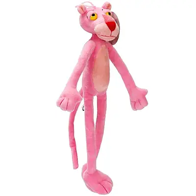 Peluş Pembe Panter 40 cm - 1