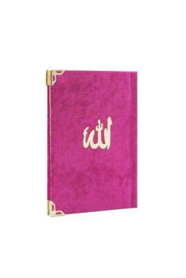 Pembe Çanta Kadife Yasin Şamua - Ahıska Çarşı