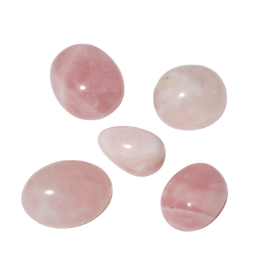 Pembe Kuvars (Gül Kuvars) Doğal Taş Tımbıl El Taşı - Osmanlı Doğaltaş