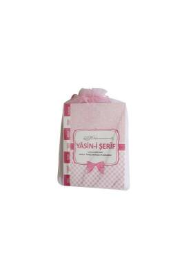 Pembe Yasini Şerif Tül Keseli Gül Kokulu Tesbihli - Ahıska Çarşı