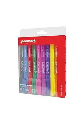 Penmark Fineliner Kalem 0.6 mm Japon Uç 10 Lu - Penmark (1)