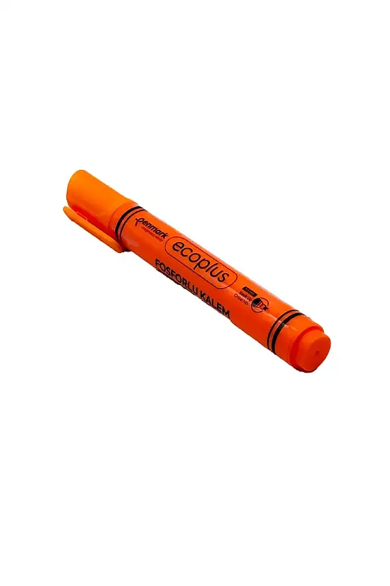 Penmark Kalem Tipi Fosforlu Kalem Neon Turuncu - 1