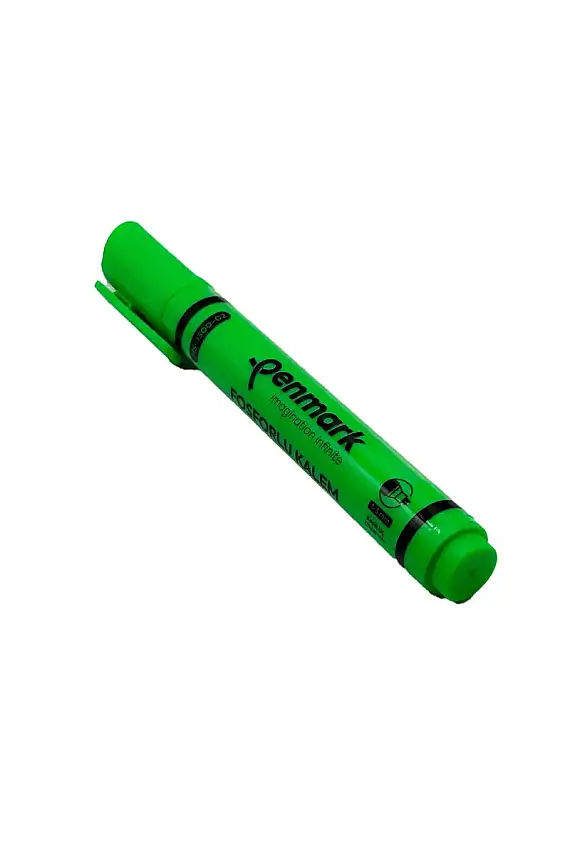 Penmark Kalem Tipi Fosforlu Kalem Neon Yeşil - 1