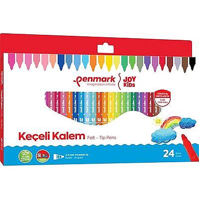 Penmark Yıkanabilir Süper Keçeli Kalem 24 Lü - 1