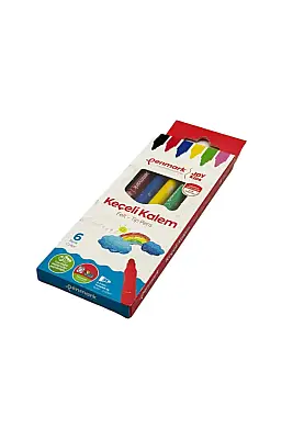 Penmark Yıkanabilir Süper Keçeli Kalem 6 Lı - Penmark (1)