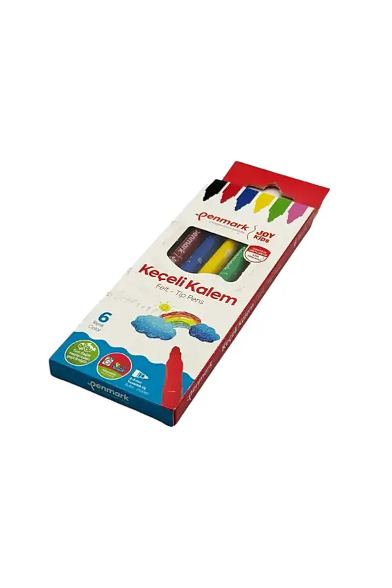 Penmark Yıkanabilir Süper Keçeli Kalem 6 Lı - 2