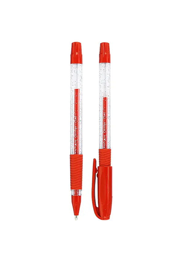 Pensan Glitter Simli Jel Kalem 1 mm Kahverengi - 1