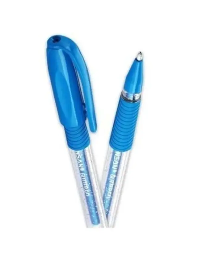 Pensan Glitter Simli Jel Kalem 1 Mm Mavi - 1