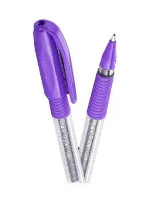 Pensan Glitter Simli Jel Kalem 1 Mm Mor - 2