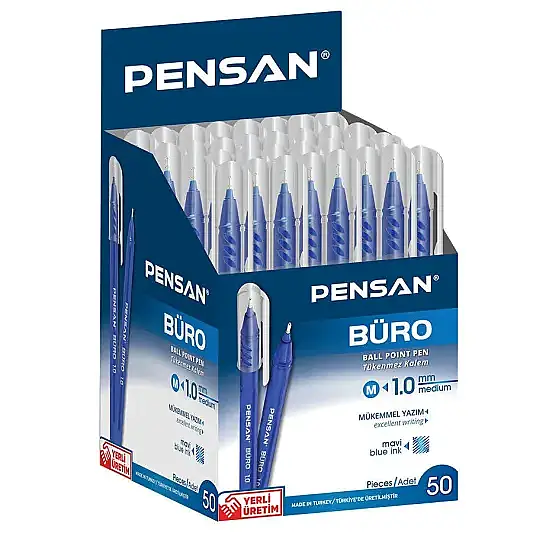 Pensan My-Pen Tükenmez Kalem 1 mm Siyah - 2