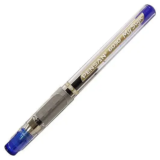 Pensan My Sign Jel Roller Kalem 1 mm Mavi - 2