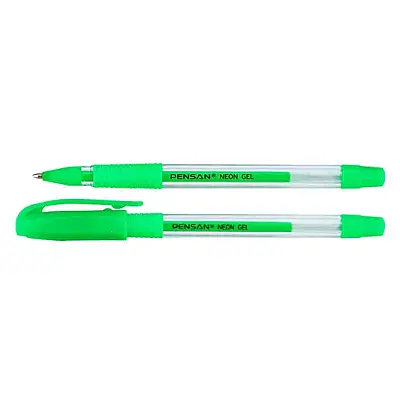 Pensan Neon Jel Kalem 1 mm Yeşil - Pensan (1)