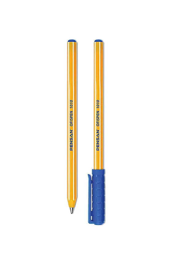 Pensan Ofispen Tükenmez Kalem 1 mm Mavi - 1