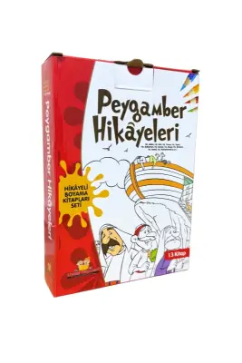 Peygamber Hikayeleri Boyama 13 Kitap Set - Uysal Yayıncılık (1)