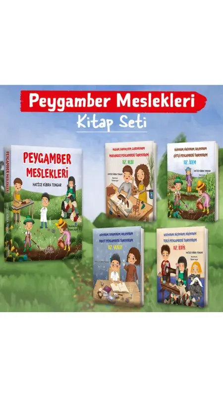 Peygamber Meslekleri 4 Kitap Set - 1