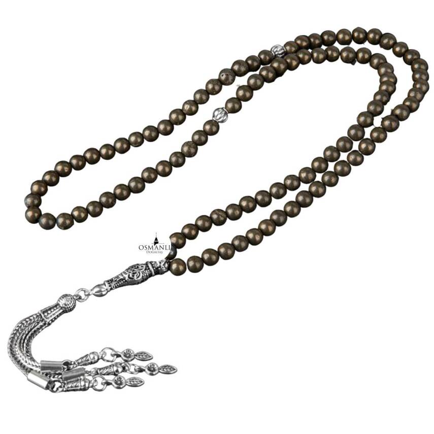 Pirit Doğal Taş Tesbih 99luk - 6mm - 2