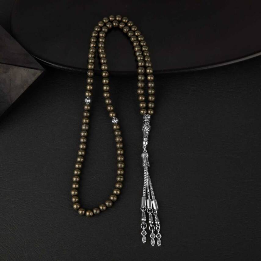 Pirit Doğal Taş Tesbih 99luk - 6mm - 3