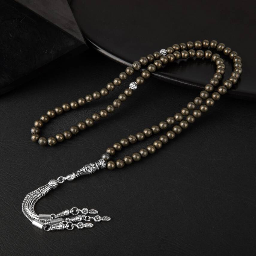 Pirit Doğal Taş Tesbih 99luk - 6mm - 1