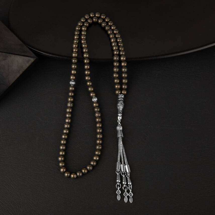 Pirit Doğal Taş Tesbih 99luk - 6mm - 2