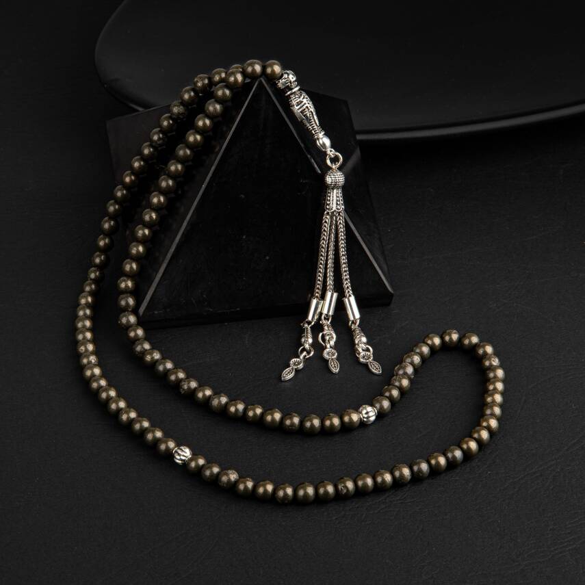 Pirit Doğal Taş Tesbih 99luk - 6mm - 3