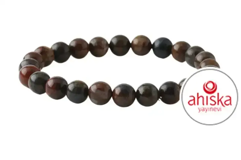Pitersit 6mm Doğal Taş Bileklik - 2