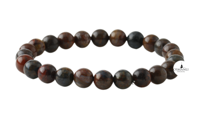 Pitersit 6mm Doğal Taş Bileklik - 2