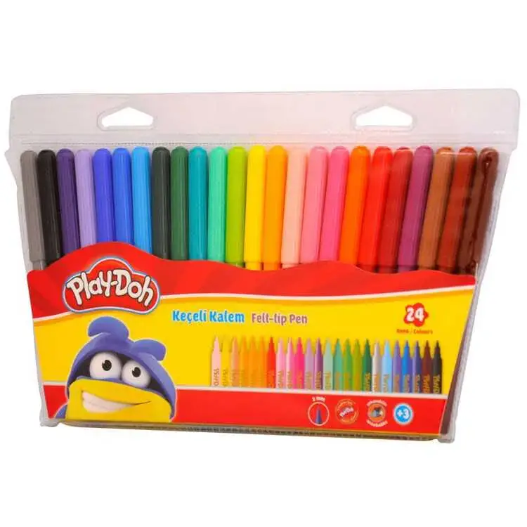 Play-Doh Keçeli Kalem 2Mm 24 Renk - 1
