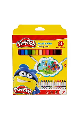 Play-Doh Keçeli Kalem 5 mm 12 Renk - Play-Doh (1)