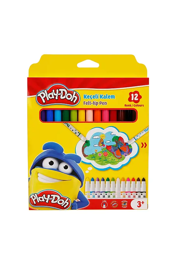 Play-Doh Keçeli Kalem 5 mm 12 Renk - 2