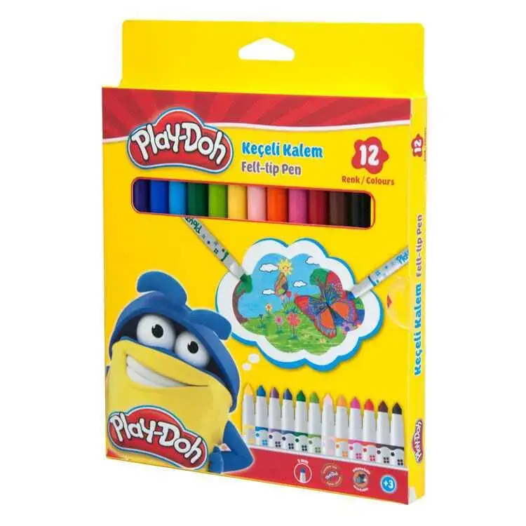 Play-Doh Keçeli Kalem 5Mm 12 Renk - 2