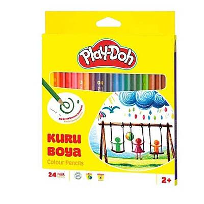 Play-Doh Kuruboya Tamboy 24 Renk - Play-Doh