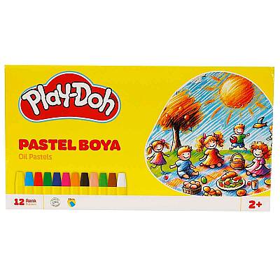 Play-Doh Pastel Boya 12 Renk - Play-Doh