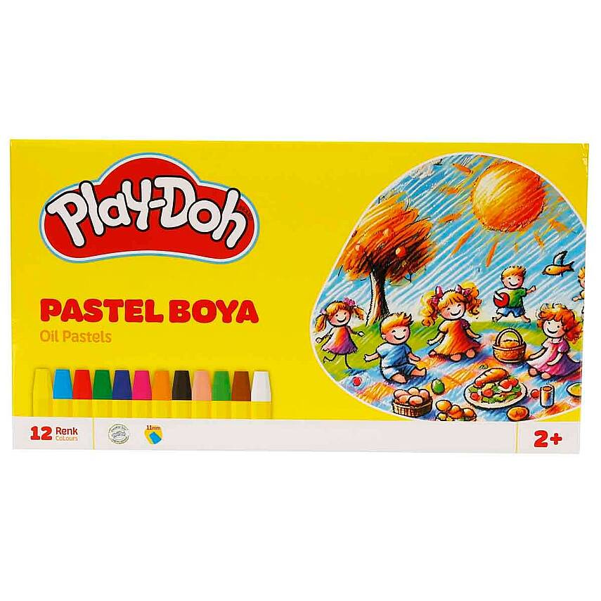 Play-Doh Pastel Boya 12 Renk - 1