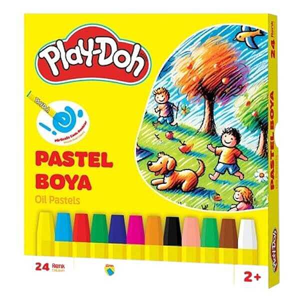 Play-Doh Pastel Boya 24 Renk - 1
