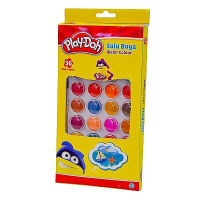 Play-Doh Suluboya 23 mm 36 Renk - Play-Doh
