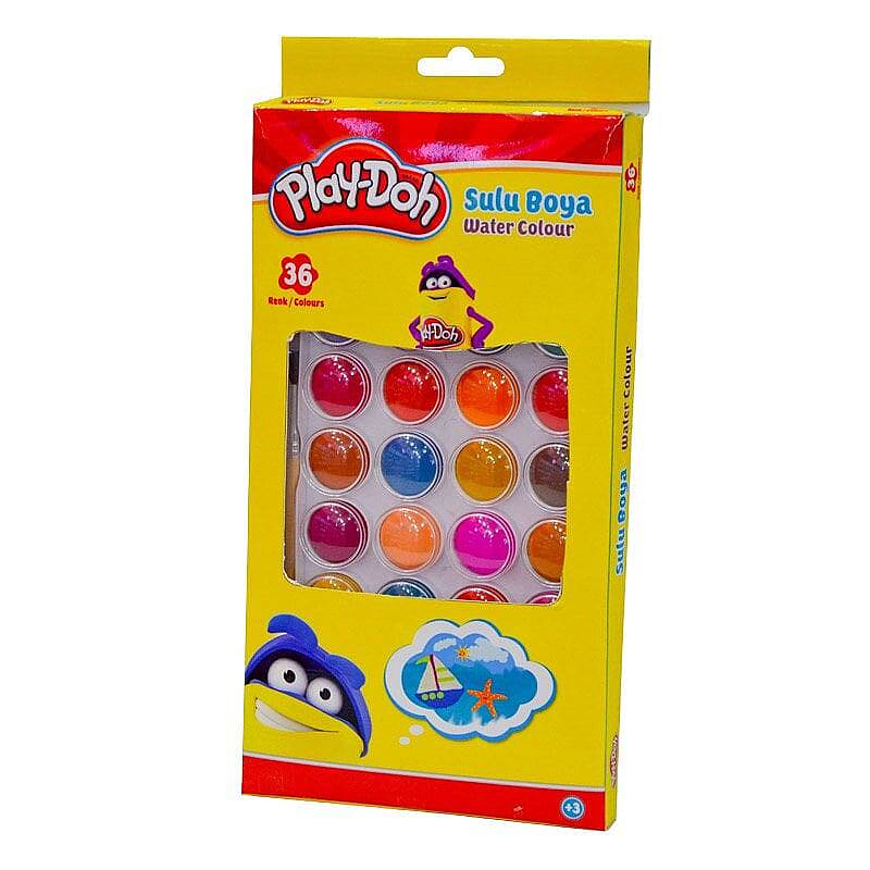 Play-Doh Suluboya 23 mm 36 Renk - 1