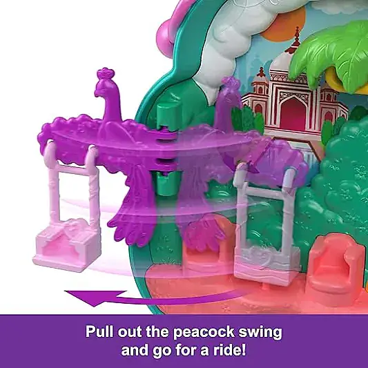 Polly Pocket Bebekler Ve Oyun Seti Tavuskuşu Bahçesi - 3