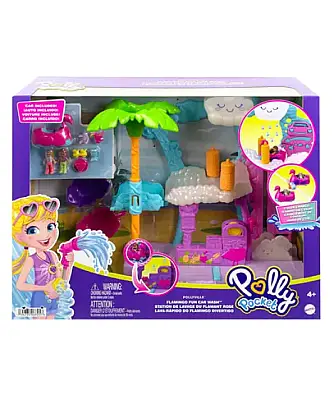 Polly Pocket Flamingo Araba Su Eğlencesi - Polly Pocket (1)