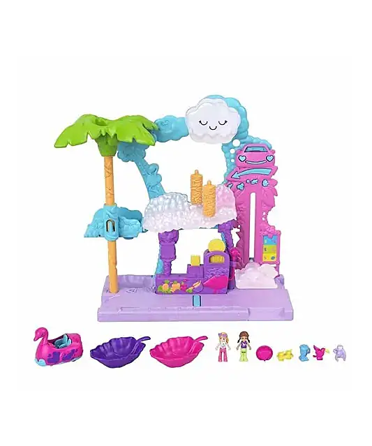 Polly Pocket Flamingo Araba Su Eğlencesi - 4