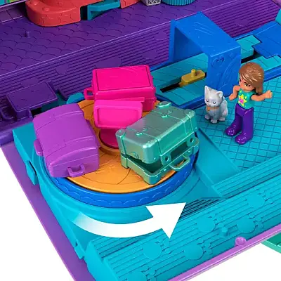Polly Pocket Minik Kedi Hava Yolları Oyun Seti - 4
