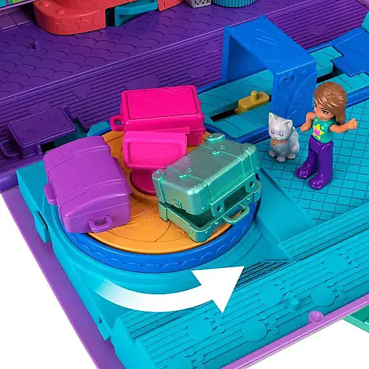 Polly Pocket Minik Kedi Hava Yolları Oyun Seti - 4