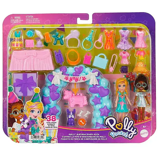 Polly Pocket Pollynin Doğum Günü Partisi Paketi - 1