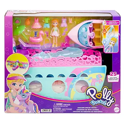 Polly Pocket Unicorn Dream Cruıse Oyun Seti - 11