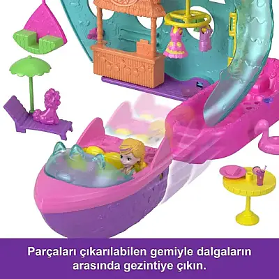 Polly Pocket Unicorn Dream Cruıse Oyun Seti - 24