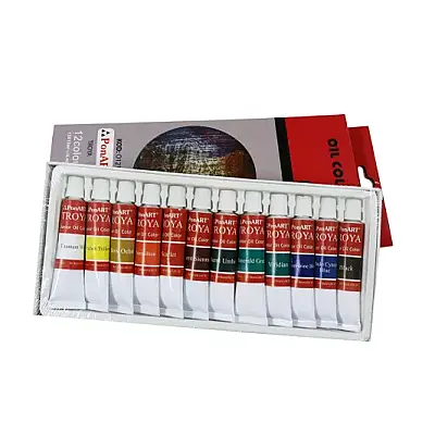 Ponart Yağlı Boya Set 12 Renk 12 ml - Ponart (1)