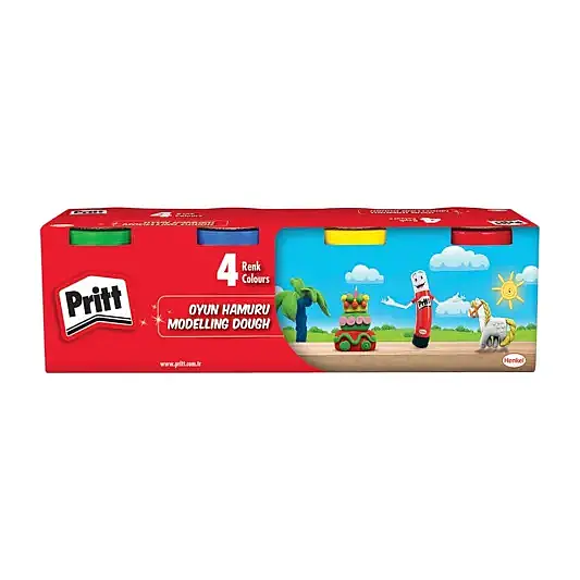 Pritt Oyun Hamuru 4 Renk - 4