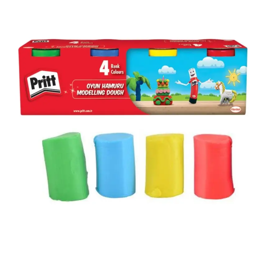 Pritt Oyun Hamuru 4 Renk - 2