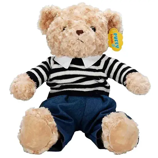Puffy Friends Kıyafetli Peluş Ayı 37 cm - 2