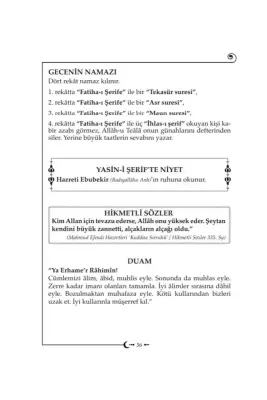 Ramazanı Şerif Ajandası - Kişisel Yayınlar (1)