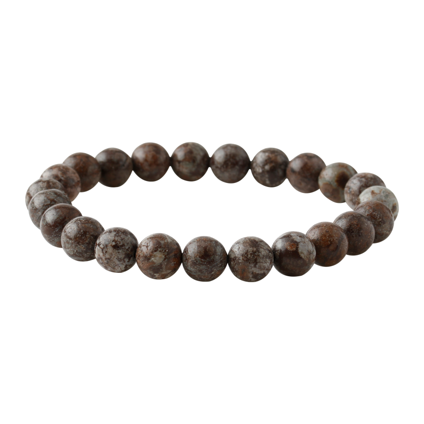 Riyolit 8mm Doğal Taş Bileklik - 1